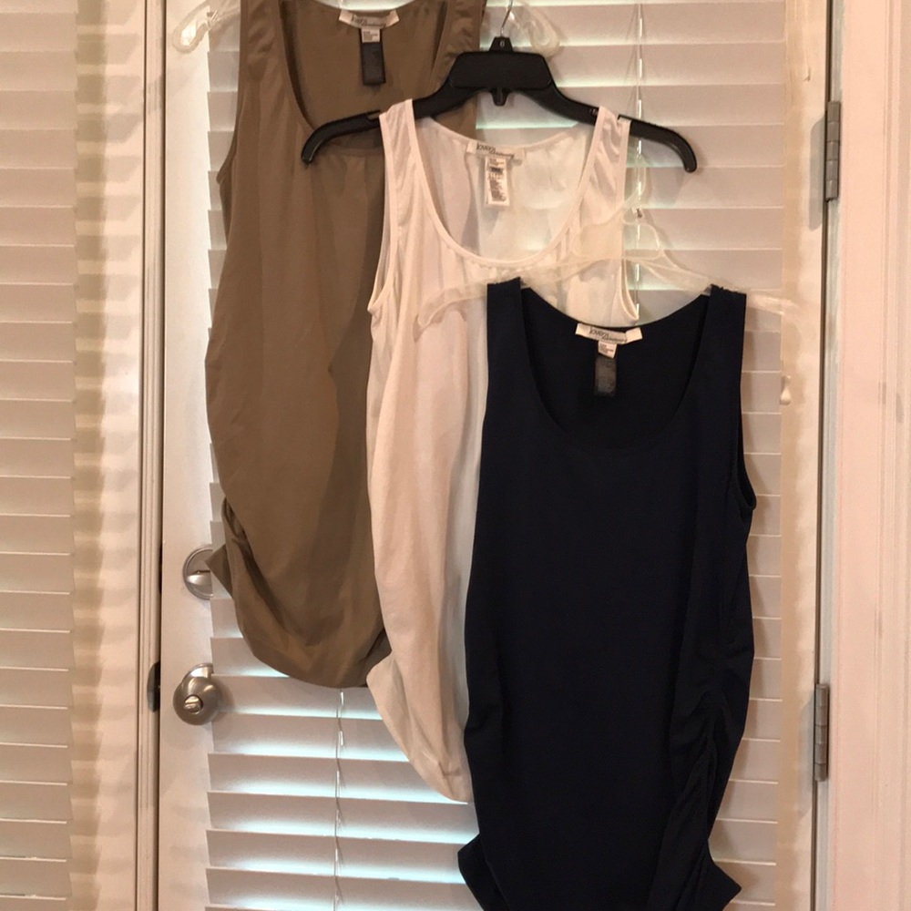 3 Maternity tanks from Love 21 size small